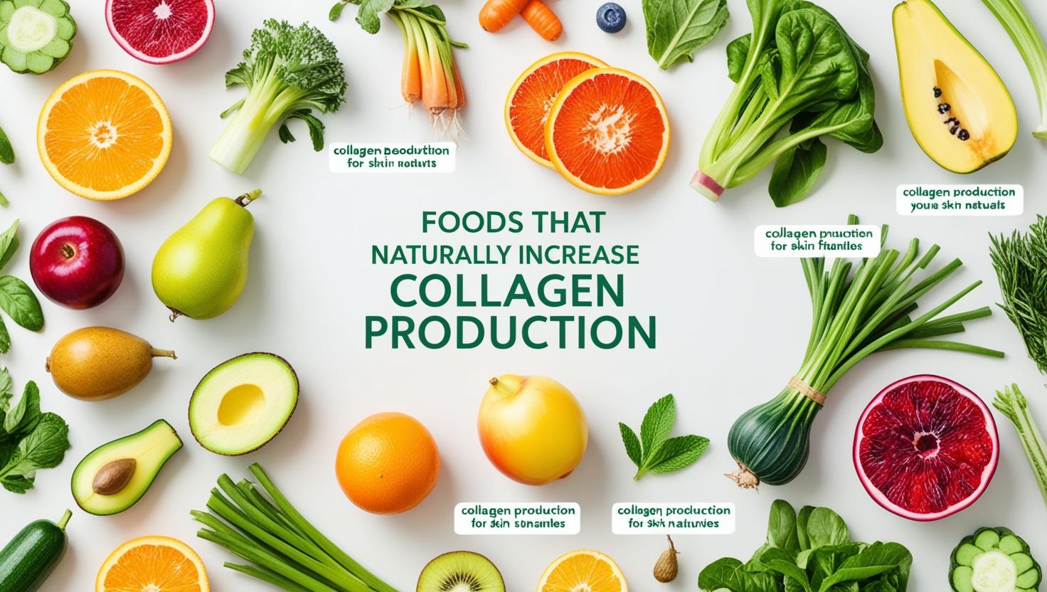 Nature’s Botox: Foods to Naturally Increase Collagen Production