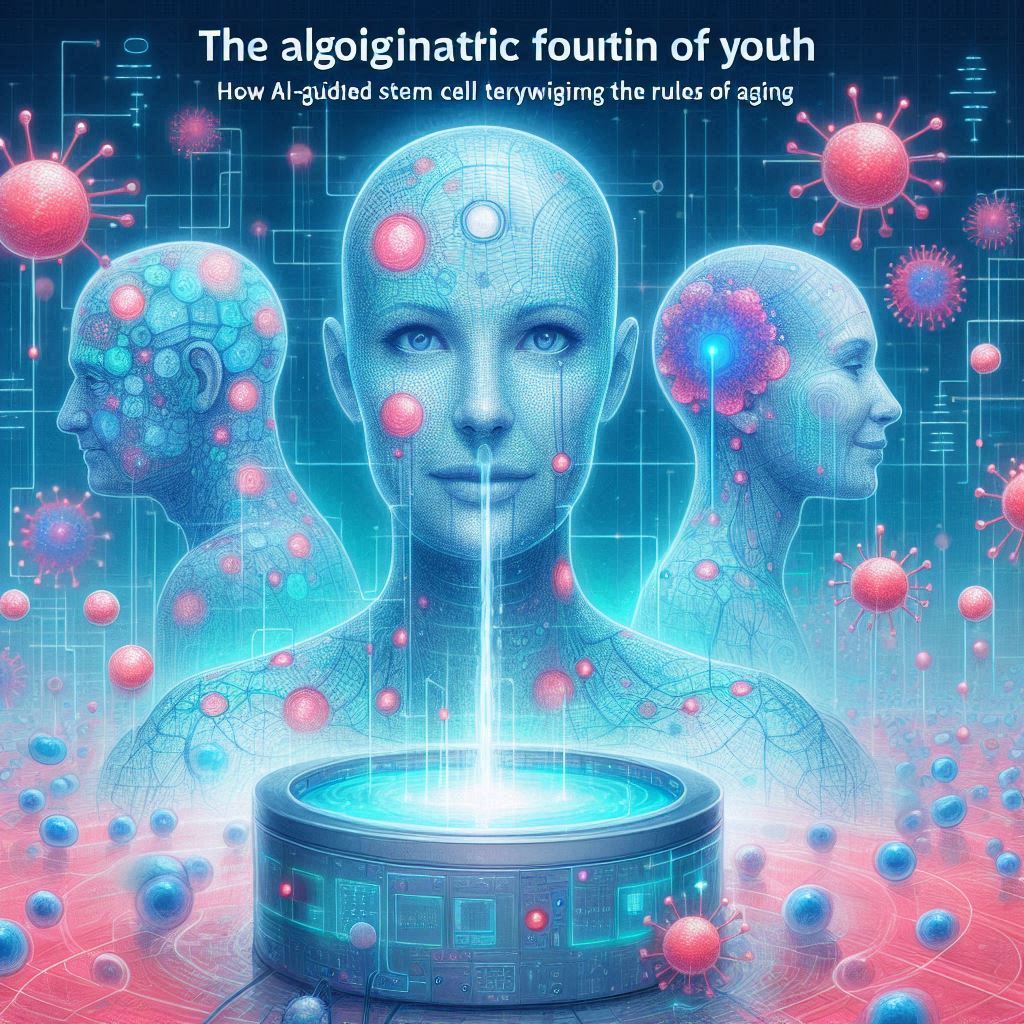Title: The Algorithmic Fountain of Youth: How AI-Guided Stem Cell Therapy is Rewriting the Rules of Aging